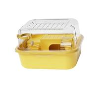 ALCXAZS Grande Cage ventilée pour Hamsters, Toit ouvrant, Double paroi Respirante, avec Accessoires ludiques pour renforcer Les Liens Entre Rats, Planeurs de