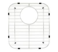 ALCXAZS Grille de fond d'évier universelle et robuste en acier inoxydable, résistante Pour aux rayures et conçue pour une utilisation durable. Installation facile, Trou de vidange latéral, 300