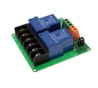ALCXAZS Haut bas niveau DC 5V-12V Module de relais de contrôle puissance appareils électriques 30A commutateur Circuit imprimé pièces rechange, 2 façons