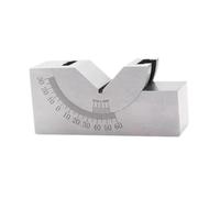 ALCXAZS Jauge d'angle réglable Haut de Gamme FlareAP25 0-60° en V : Outil Indispensable pour Les Professionnels du fraisage et du Tournage. Bloc de jauge d'angle réglable Robuste et performant.