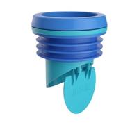 ALCXAZS Joints de toilette épais anti-odeurs, brides de toilette, joints d'étanchéité, compatibilité universelle, durabilité accrue, confort optimal, joint épais pour une, bleu, 12.5 x 12.5 x 8 cm