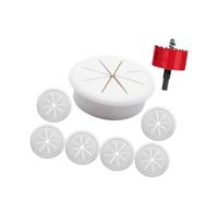 ALCXAZS Kit Complet de Cache-câbles TV et d'organisateur de câbles Bureau avec dissimulateur intégré pour Un Espace multimédia élégant. Simplifie l'installation, Que ce Soit au Mur sur Un Bureau.