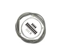 ALCXAZS Kit de gaine de câble frein revêtue PVC, résistant à la chaleur et Pour aux intempéries, pour vélos route. Gaine câble dérailleur 2 m, diamètre extérieur 4 mm, en acier