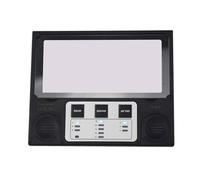 ALCXAZS Lentille de soudage à assombrissement automatique lunettes de sécurité à gradation automatique Angle contre les radiations cagoule soudage pour soudeur