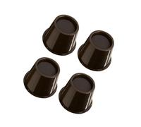 ALCXAZS Les rehausseurs de lit augmentent l'espace de Stockage et Les rehausseurs antidérapants pour Meubles en Plastique durables et faciles à Installer, 4 Paquets/lot, Café, Contremarche 3 Pouces