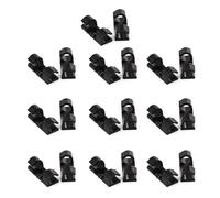 ALCXAZS Lot de 20 Serre-câbles ABS Petite Attache Pratique Support de Fil Auto-adhésif Organisateur fermeté Cordon Clip