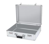 ALCXAZS Mallette de Transport innovante en Aluminium pour Un Rangement sécurisé des Outils et Un Transport aisé sur différents lieux de Travail, Blanc, Mot de Passe XL