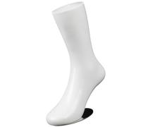 ALCXAZS Mannequin à Chaussettes décoratif, fabriqué en Vinyle de Haute qualité pour Une Longue durée de Vie, idéal pour présenter des Chaussettes élégantes. Modèle, Blanc, 21 cm