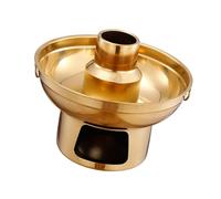 ALCXAZS Marmite compacte et facile à transporter pour cuisiner en famille entre amis. Petite marmite chinoise avec double poignée, revêtement antiadhésif et grande capacité.