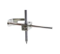 ALCXAZS Marqueur de cercle de couture, fixation ronde, centre machine à coudre, recherche d'une expérience sans stress, la machine-outil permet centrer le motif et coudre le long d'une trajectoire