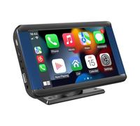 ALCXAZS Métal Automobile Radio Portable Carte mémoire Briquet alimenté pour Micro intégré Interface USB WiFi Tableau de Bord Audio Lecteur MP5