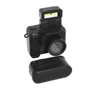 ALCXAZS Mini caméra enregistreur rétro avec Fonction Flash et Enregistrement vidéo HD, caméra de présentation Plus Lumineuse avec écran 1080p, Livré avec Un Socle