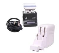 ALCXAZS Mini station de chauffage portable avec boîtier carré en alliage d'aluminium et capacité de chauffe Station préchauffage pour soudage précision, soudage et retouche, laboratoire, 60