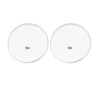 ALCXAZS Miroir loupe à ventouse pour maquillage, facile à manipuler et idéal pour les voyages. Ne glisse pas et est facile utiliser. Simple et pratique.