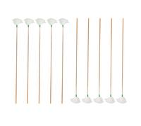 ALCXAZS -oreilles d'oie doux et confortable, dissolvant de cérumen à long manche, nettoyeur d'oreille, outil de nettoyage, dissolvant soins pour adultes, Vert, M
