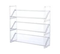 ALCXAZS Organisateur de Maquillage Unique, Contenant de Rangement détachable, Transparent, avec Compartiments et Bras réglables pour Tous Vos Essentiels