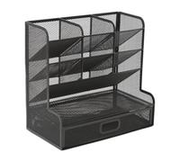 ALCXAZS Organiseur de marqueurs en métal avec Rangement en pour Maille de qualité supérieure pour Fournitures Bureau et Outils. Tout est rangé au même Endroit. Étui à