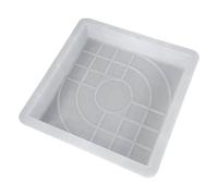 ALCXAZS Outils robustes en béton pour la pose de dalles carrées dans un jardin, fabriqués en PP. Faciles à utiliser pour la décoration et l'aménagement extérieur. Dalles de jardin, briques ciment,