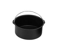 ALCXAZS Panier à pain en acier au carbone pour la cuisson à l'air chaud de biscuits et de délicieuses tartes croustillantes. Propriétés antiadhésives exceptionnelles.