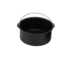 ALCXAZS Panier à pain en acier au carbone pour la cuisson à l'air chaud de biscuits et de délicieuses tartes croustillantes. Propriétés antiadhésives exceptionnelles.