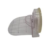 ALCXAZS Pédale de douche pour salle de bain, avec ventouse, soin des jambes, peut raser les poils des jambes sans se baisser, coussinet mural, transparent