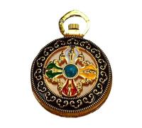 ALCXAZS Pendentif de prière tibétain, magnifique boîte Gawu tibétaine, pendentif amulette bouddhiste pour les pratiques spirituelles et les croyances, collection de bijoux religieux bouddhistes.