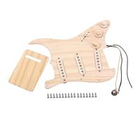 ALCXAZS Pickguard professionnel couvercle de bois Alnico-V Double bobines micros plaque arrière pièces de guitare accessoires d'équipement musique