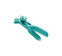 ALCXAZS Pinces de cuisine multifonctions avec support ergonomique pour plats chauds, poêles et récipients, anti-brûlure, vert, 19 x 4 x 9 cm