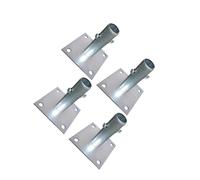 ALCXAZS Plaques de Base d'échafaudage Robustes 7x7 Pouces offrant Un Excellent Support et Une Grande stabilité pour Toutes Les Applications industrielles. Plaques de Base pour