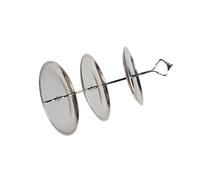 ALCXAZS Plateau de rangement Style moderne porte-bougie de bureau support multicouche Snack bijoux organisateur clés pour bureau cuisine , Trois couches