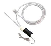 ALCXAZS Pompe à vin électrique compacte avec mini moteur puissant, équipement de brassage domestique facile à utiliser, accessoires polyvalents, système d'aspiration, connexion par siphon, pompe