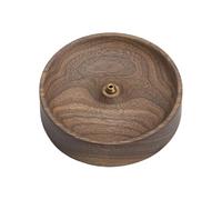 ALCXAZS Porte-encens Rond en Bois pour bâtonnets d'encens - Idéal pour la Maison, Le Spa, la Cuisine, décoration de Table, Yoga, Les hôtels, Les spas et méditation. Parfait pour