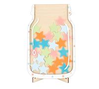 ALCXAZS Pot de récompense économique et réutilisable - Encouragez un comportement positif Tableaux de récompense en bois pour le comportement des enfants pour la sécurité la maison, type 1