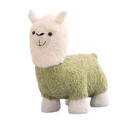 ALCXAZS Pouf Repose-Pieds en Peluche alpaga avec Coussin Moelleux, Portable et idéal pour, Les Enfants et Les Adultes. Ce Pouf en Peluche est Parfait pour canapés et Chambres.