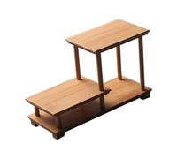 ALCXAZS Présentoir à bijoux surélevé, étagère vitrine, agencement pour vente au détail, permettant de présenter Pour tous types de produits manière ordonnée et organisée. , UN