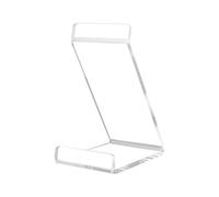 ALCXAZS Présentoir et Support de Rangement Polyvalent pour disques vinyles, en Acrylique Transparent, Compatible avec pour Tous Les formats d'albums. Ce Support est, 1 pièce, 10 x 6.8 x 14.7 cm