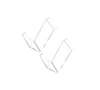 ALCXAZS Présentoir et Support de Rangement Polyvalent pour disques vinyles, en Acrylique Transparent, Compatible avec pour Tous Les formats d'albums. Ce Support est, 2 pièces, 10 x 6.8 x 14.7 cm