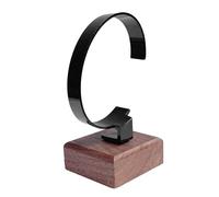 ALCXAZS Présentoir multifonctionnel pour montres, rangement d'outils, présentoir de comptoir, vitrine, transparent, Noir, 5x5x10.5cm