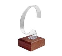 ALCXAZS Présentoir multifonctionnel pour montres, rangement d'outils, présentoir de comptoir, vitrine, transparent, Clair, 5 x 5 x 10. cm
