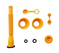 ALCXAZS Remplacez le couvercle du joint de la buse d'huile, la buse remplie de plastique usagée solide et durable peut être en ABS et verseuse peut être en ABS, Pas foret