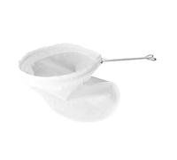 ALCXAZS Sac à lait végétal, sac à fromage avec poignée, filtre pour égoutter les ingrédients, rangement facile, hygiène assurée. Le filtre yaourt est facile utiliser et Les sacs, Blanc, S