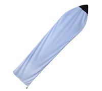 ALCXAZS Sac de pour Planche de Surf shortboard et funboard, étui Rangement ajusté et résistant, idéal pour Les Sports Nautiques et Autres équipements Surf. , Bleu Clair et Blanc , 200 cm