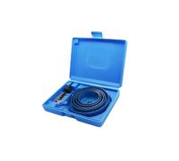 ALCXAZS Scie cloche PVC plaque de plâtre Downlight trous Cutter bricolage perceuse à bois ensemble professionnel équipement d'atelier en métal, Bleu, 64-127, 8 pièces