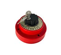 ALCXAZS Sélecteur Marin avec interrupteurs à clé de sécurité Plastique métal Universel isolateur de Batterie Accessoires RV