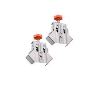 ALCXAZS Serre-joint à angle droit adaptable à 90° en acier inoxydable. Excellent choix pour le travail du bois et divers projets de bricolage. , 2 pièces de forme ouverte