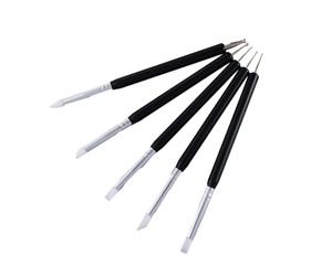 ALCXAZS Stylo à points facile à clouer pour les débutants et les professionnels, large Application, stylos double extrémité pour ongles, style 4