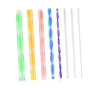 ALCXAZS Stylos à pointiller mandala lisses et résistants à l'usure, comprenant 8 outils polyvalents conçus pour une qualité créative exceptionnelle. Kit de peinture pointiller multifonctionnel pour
