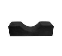 ALCXAZS Support de cou en forme de U Repose-tête confortable Coussin d'extension cils Cils Salon beauté professionnel, Le noir