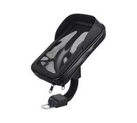 ALCXAZS Support de Smartphone pour Moto : étanche et Facile à Installer, idéal pour Les Sorties à Moto improvisées. Accessoires : Rotatif 360° et réglable, Rétroviseur