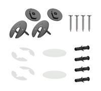 ALCXAZS Support Mural pour Tablette, Facile à Installer, sans Cadre, pour téléphone, Bureau Maison. Deux méthodes d'installation : vis adhésif. Compatibilité : Support Mural.